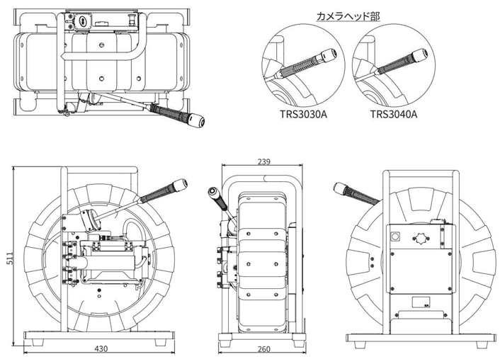 東芝テリー社製外観図